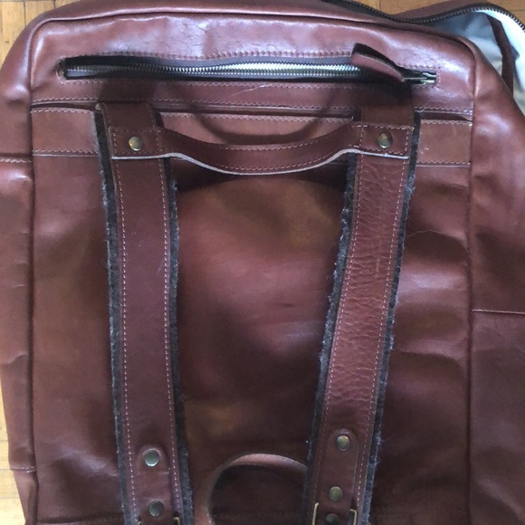 Genuine leather organizer bag - Picture 7 of 11